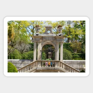 Jardim Botanico, old town, Coimbra, Portugal, city, botanical garden Sticker